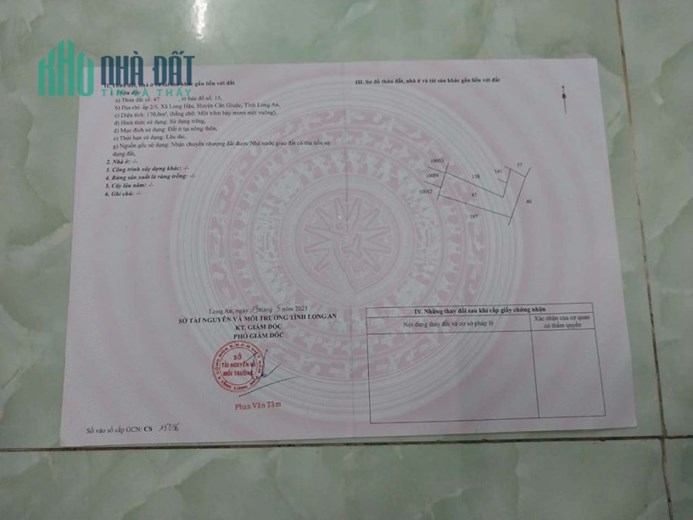 Chính chủ bán gấp nhà ở Huyện Cần Giuộc, Long An, Giá chỉ hơn 1x tỷ