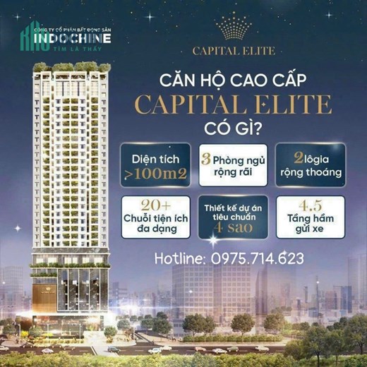 ĐỘC QUYỀN QUỸ CĂN NGOẠI GIAO CAPITAL ELITE GIÁ TỐT NHẤT THỊ TRƯỜNG 
Chỉ 55tr/1m2 sở hữu ngay căn