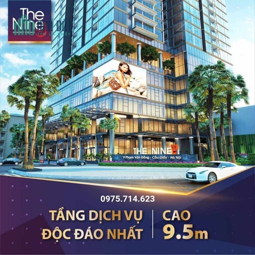 SỐNG “CHẤT MỸ” TẠI THE NINE – TÒA THÁP NỔI BẬT NHẤT QUẬN CẦU GIẤY 
- 𝐓𝐡𝐞 𝐍𝐢𝐧𝐞 đã sẵn để các