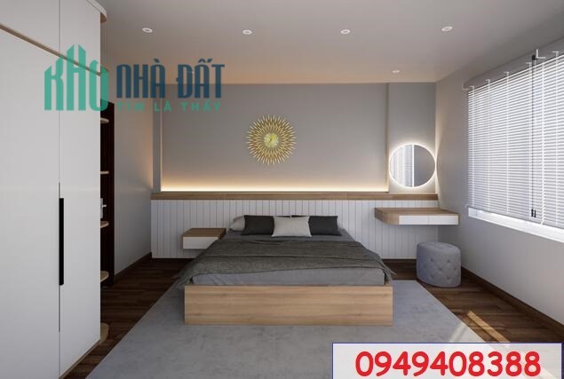 Cho thuê cả nhà 30m2 x 5 tầng mới xây tại 26L ngõ 209 Đội Cấn, Ba Đình; 20tr/th; 0949408388