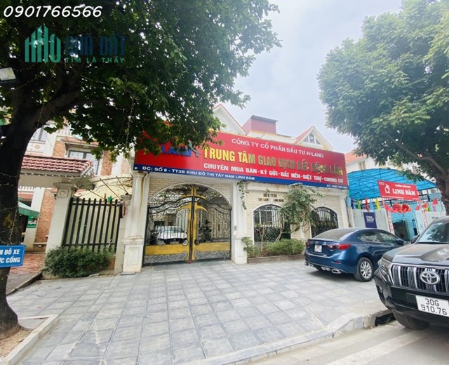 Cần Bán Gấp !!! Biệt Thự KĐT Tây Nam Linh Đàm, 254m x 4T, Giá hơn 50 tỷ.