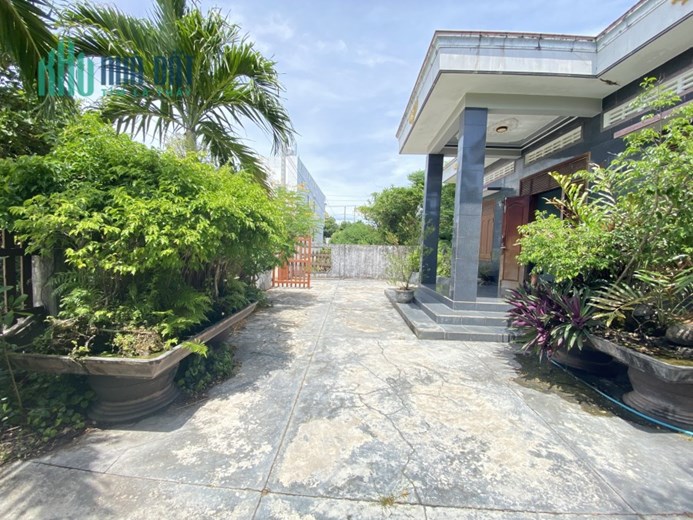 Nhà Vườn góc 2 Mặt tiền, 545m2 Phú Hiệp, Hòa Hiệp Trung giá chỉ 4,8tr/m2
