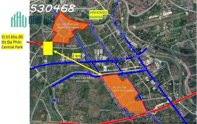 Bán siêu phẩm lô đất biệt thự 225m2 (15 m x 15 m) tại Đa Phúc Central Park