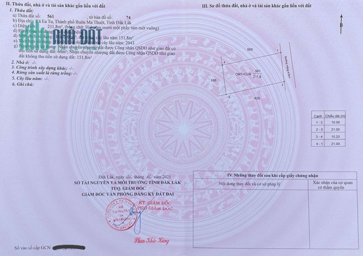 Chính Chủ Cần Bán Nhanh 2 Lô Đất Vị Trí Siêu Đẹp Giá Đầu Tư Tại Thành Phố     Buôn Ma Thuột