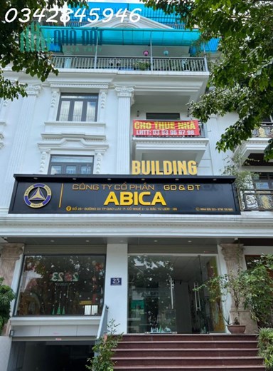 Cho thuê nhà làm văn phòng đại diện, trụ sở công ty hay showroom trưng bày sp