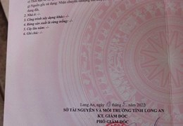 ĐẤT ĐẸP - GIÁ TỐT - Cần Bán Lô Đất Vị Trí Đẹp Tại Phường 5, TP Tân An, Long An