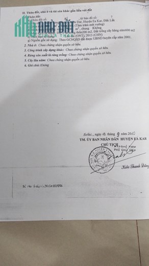 NHÀ ĐẸP - GIÁ TỐT–CHÍNH CHỦ Bán Nhanh Căn Nhà  Tại  xã Ea Đar, huyện Ea Kar, tỉnh Dak Lak