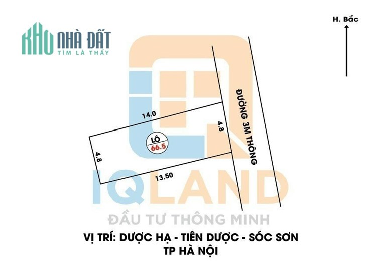 Cần bán 65,50m2 Tiên Dược, Sóc Sơn, Hà Nôi.LH:0963834586