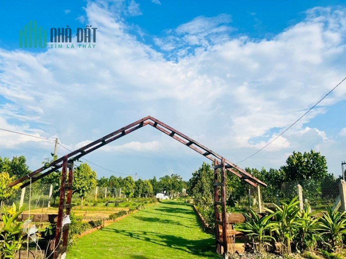 Bán đất vườn ngay hồ trị an, giá 1tr/m2