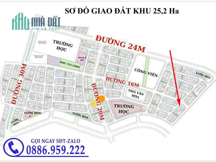 ❌ Bán đất dịch vụ Vân Canh khu 25.2ha DT 78m MT 5.98m giá đầu tư