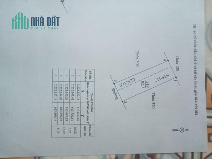 ĐẤT ĐẸP - GIÁ TỐT–CHÍNH CHỦ Bán Nhanh Lô Đất  Tại  xã Thượng Kiệm,huyện Kim Sơn, tỉnh Ninh Bình