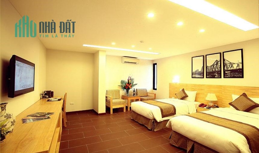 Đẳng cấp khách sạn 4* ngay mặt đường Hoàng Quốc Việt. 155 tỷ DT 325m² x 13 tầng