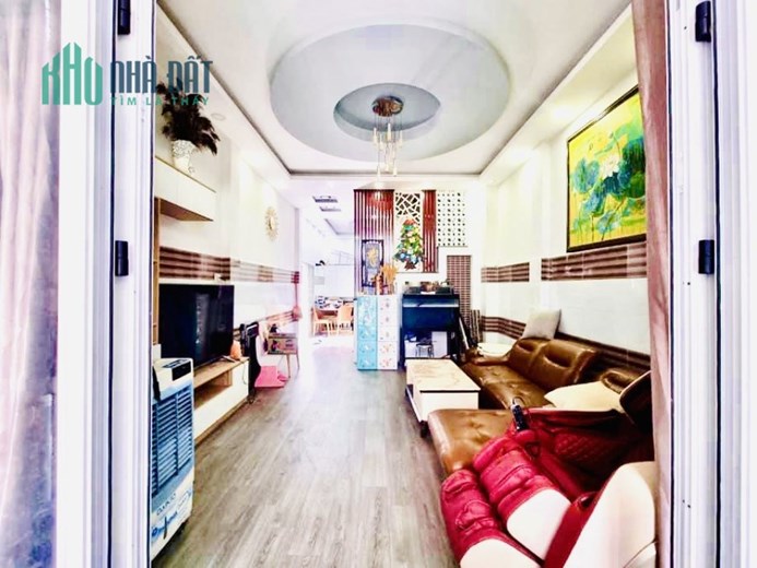 BÁN NHÀ GÒ DẦU, 56M2, NỞ HẬU, GIÁ 3TỶ 990, HẺM XE HƠI,
