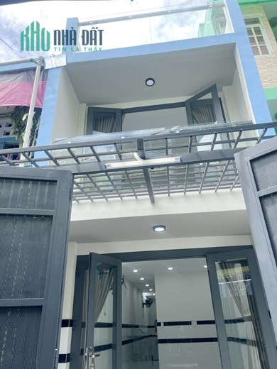 Nhà mới 2 tầng hẻm ô tô 159 Dạ Nam P3 Q8 giá 5tỷ550