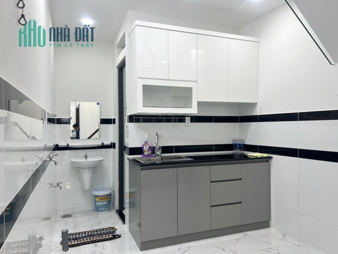 Nhà mới 2 tầng hẻm ô tô 159 Dạ Nam P3 Q8 giá 5tỷ550
