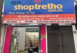 Do nhiều việc không có thời gian quản lý. Cần sang nhượng cửa hàng Mẹ và bé