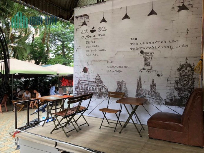 Sang nhượng quán cafe -karaoke hát cho nhau nghe- kèm bán đồ ăn nhanh vào buổi sáng