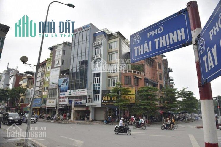 siêu rẻ !  phố thái thịnh đống đa lô góc vỉ hè oto 89,5m MT 8,5m 41 tỷ