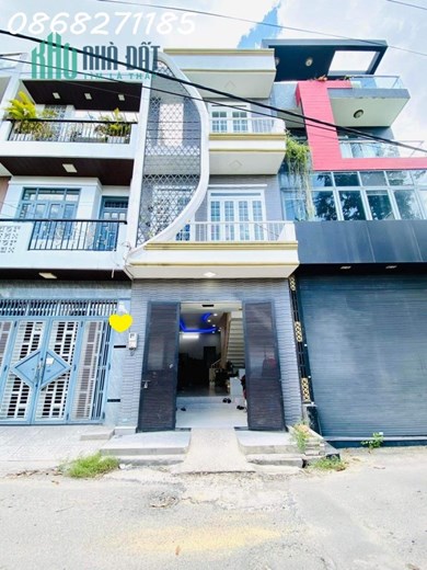 Bán Nhà Quận 12, HXH Thạnh Lộc 15, 56M2, 3 Tầng, Nhà Mới, SHR, Hoàn Công, Chỉ 4 Tỷ 8.