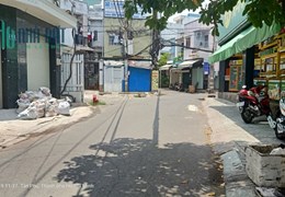 Mặt tiền Hoàng Xuân Nhị, Phú Trung TP 4T 5PN tiện kinh doanh, nhà chính chủ hơn 20 năm giá chỉ 5tỷxx