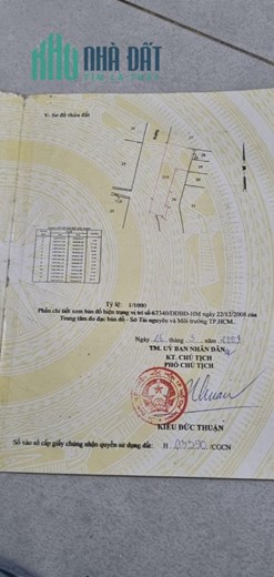 CHÍNH CHỦ Cần Bán Nhanh Lô Đất Vị Trí Tại Huyện Hóc Môn - TP HCM