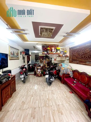 NHÀ MẶT HẺM VIP 413 LÊ VĂN QUỚI GẦN 50M² - VUÔNG VỨC - HẺM Ô TÔ 4M - GẦN NGÃ TƯ 4 XÃ HƠN 3 TỶ.
