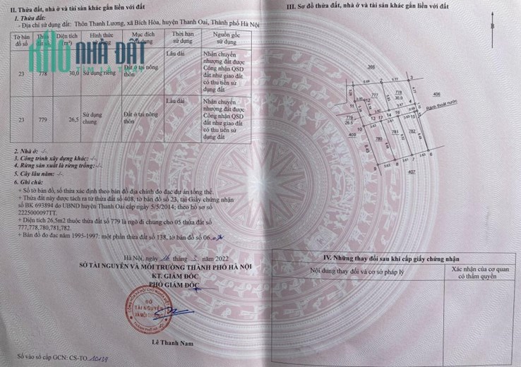 Bán nhà 4 tầng Bích Hòa, hướng Đông Nam, nở hậu, về ở ngay