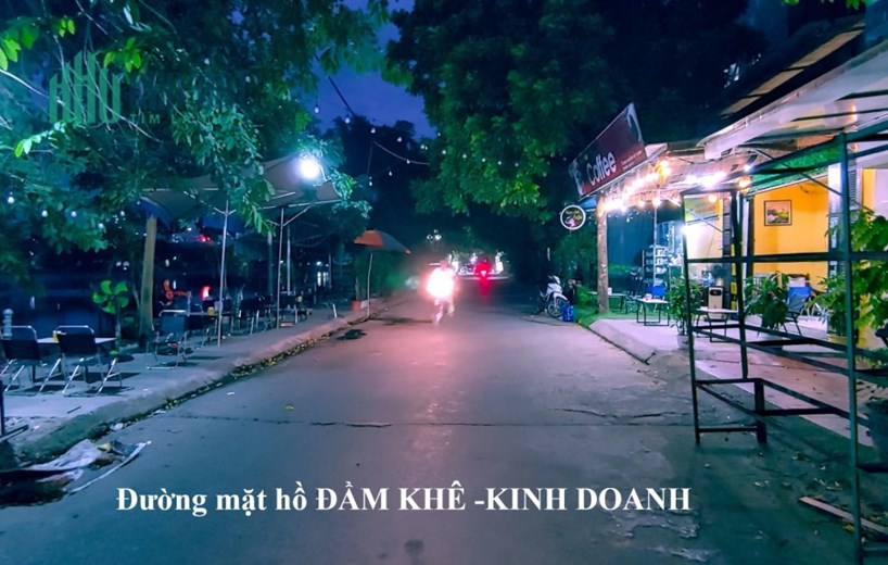 Tuyệt Tác!102m đất mặt hồ Đầm Khê-Nguyễn Viết Xuân-Kinh doanh-cực hiếm