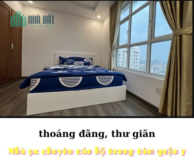 NHÀ 9X bán căn hộ 3 Phòng ngủ Hoàng Anh Thanh Bình D4 Tân Hưng Quận 7