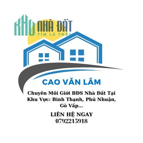 Khu VIP Văn Phòng Bình Thạnh, Căn Nguyễn Cửu Vân 4,2x15m, giá 15 tỷ Thương Lượng Gần Quận 1