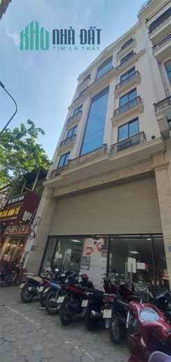 CHO THUÊ NHÀ TRUNG KÍNH 86M2 XÂY 6,5 TẦNG THANG MÁY GIÁ 80TR/THÁNG