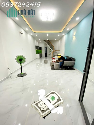 NHÀ ĐẸP 2 TẦNG NGAY CHỢ GÒ XOÀI, HẺM XE TẢI ĐỖ CỬA - 45M2 TẶNG NỘI THẤT - SÁT TÂN KỲ TÂN QUÝ QUẬN