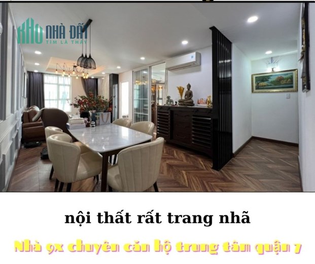 Nhà 9x bán căn 3 phòng ngủ quận 7 ngay trung tâm gần quận 1 giá 3,9 tỷ
