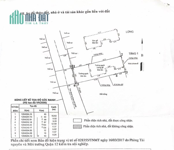 HẺM XE TẢI TRÁNH THÔNG, GẦN MẶT TIỀN LÊ VĂN KHƯƠNG QUẬN 12, 80M2, NGANG 5M HIẾM, NHÀ C4