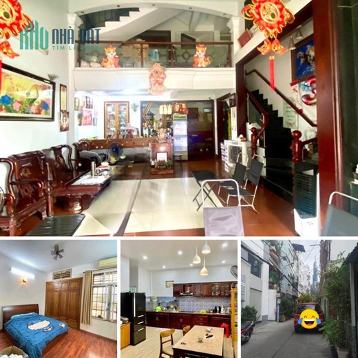 SIÊU PHẨM 3 tầng x 100m2, Hoàng Diệu, 5.3 x 19, nhỉnh 8 tỷ, doanh thu 30tr/th