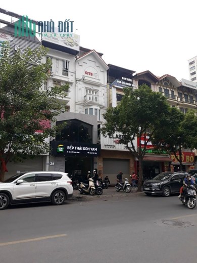 Cho thuê nhà mặt phố Vũ Phạm Hàm 120m2x 5T, làm nhà hàng, café, massage