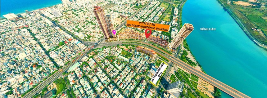 Chỉ 888tr tỷ sở hữu căn hộ ven sông Hàn TP Đà Nẵng tại "Sun Cosmo Residence"