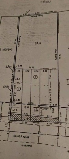 GÒ VẤP, MẶT TIỀN NGUYỄN VĂN NGHI, KV 20x50m 1000m2, CHỈ 165 TỶ.