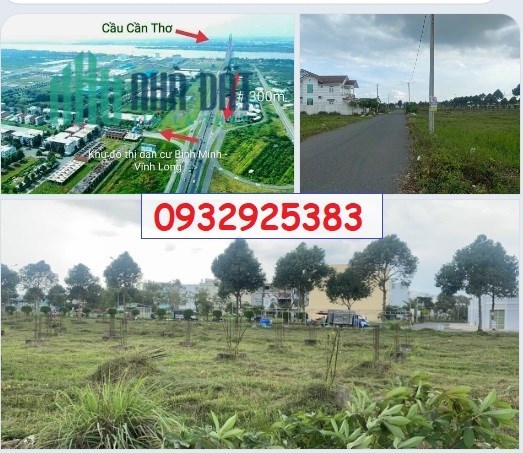 ✔️Bán đất vị trí đẹp tại Tx.Bình Minh, Vĩnh Long; 1,3tỷ; 0932925383