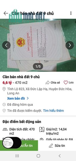 Chính Chủ Cần Bán đấtĐức Lập Hạ ,, huyện Đức Hòa , tỉnh Long An
