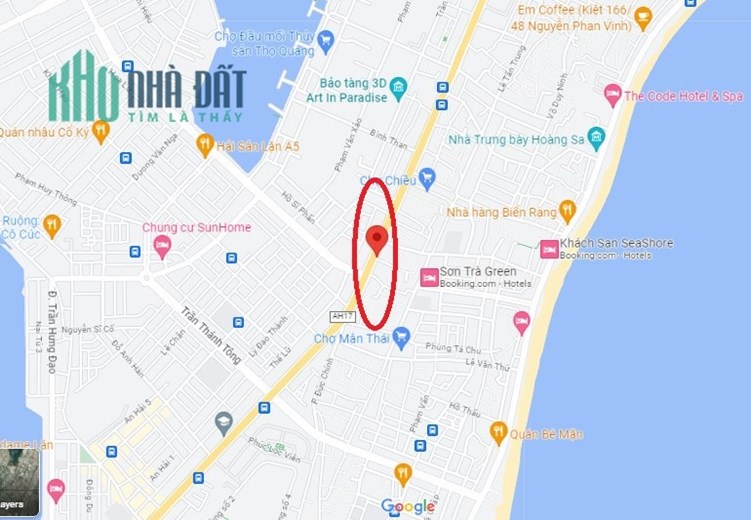 .Nhà sát Mặt Tiền Ngô Quyền gần Trương Định 70m2, 2.55 tỷ