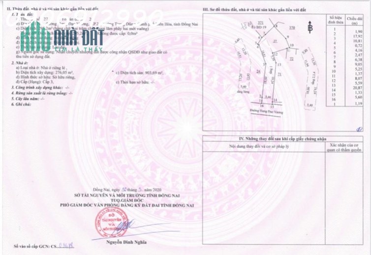Bán nhà mặt tiền 179A Hưng Đạo Vương, KP2 , P.Trung Dũng TP Biên Hoà, giá 17,9 tỷ