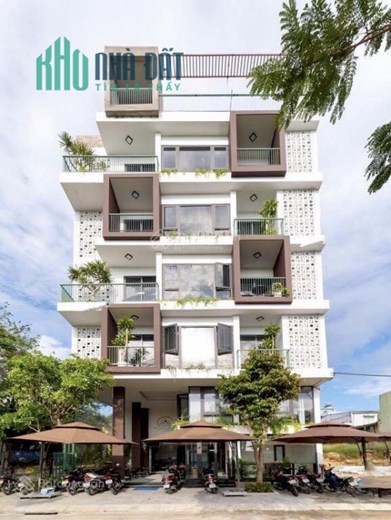 BÁN TOÀ CĂN HỘ 7 TẦNG - 2 MT HOÀI THANH - NGŨ HÀNH SƠN - DÒNG TIỀN 1,2 TỶ/NĂM