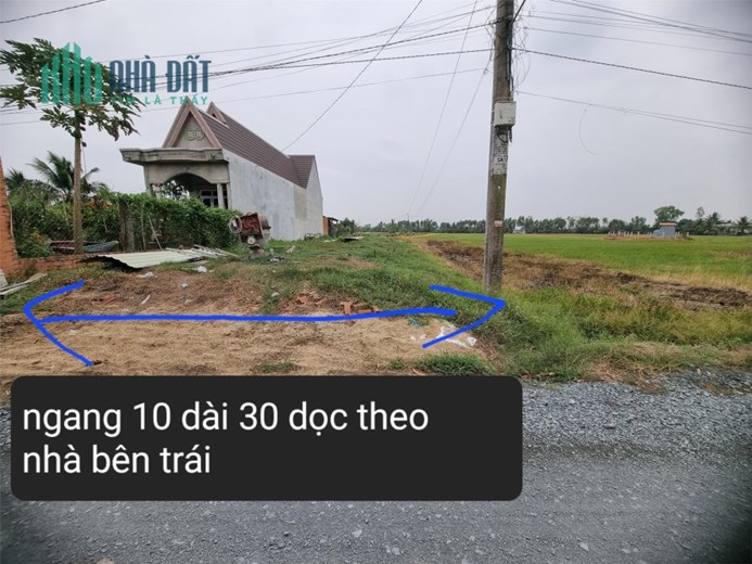 BÁN GẤP Đất Mặt Tiền Vị Trí Đẹp Tại Ấp An Hòa, Xã Bình Hòa Bắc, Huyện Đức Huệ - Long An