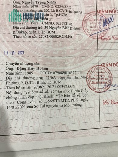 Chính chủ cần bán gấp Nhà Phường 12, Quận Phú Nhuận