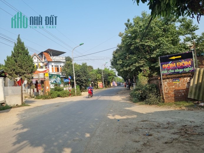 cần bán lô 156m2 tại thôn 3 tân xã, ngay trục chính đường liên xã từ công ty may bình yên đến đồng