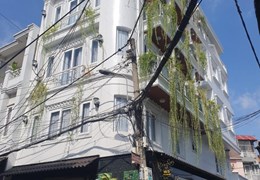 Bán toà nhà 6 tầng góc 2mt Chợ đầu mối,Hải Châu.Thu nhập 90 triệu/th.Dt 6,5m x 19m.