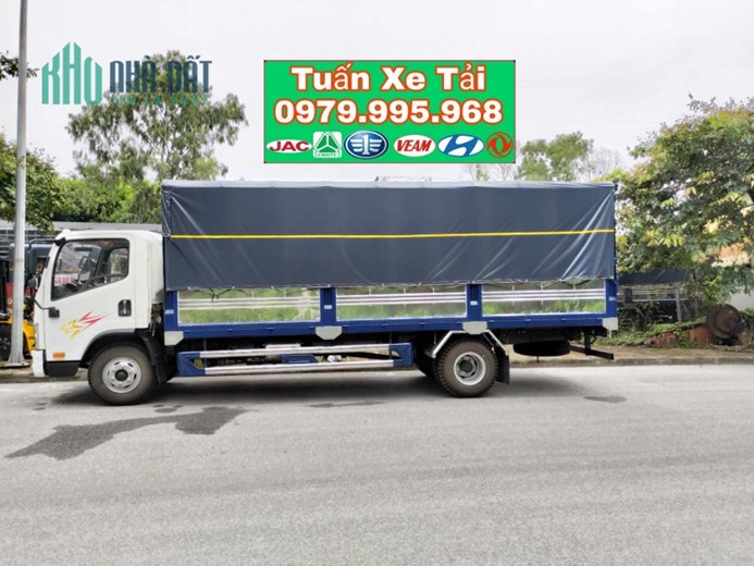 Xe Tải Faw Tiger 8 Tấn Thùng Dài 6.2M