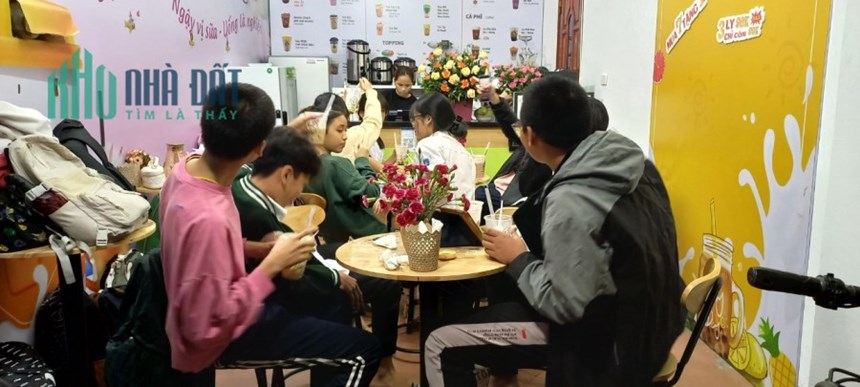 SANG NHƯỢNG CỬA HÀNG TRÀ SỮA  ĐỊA CHỈ CỔNG LÀNG PHÚ ĐÔ, NAM TỪ LIÊM, HÀ NỘI