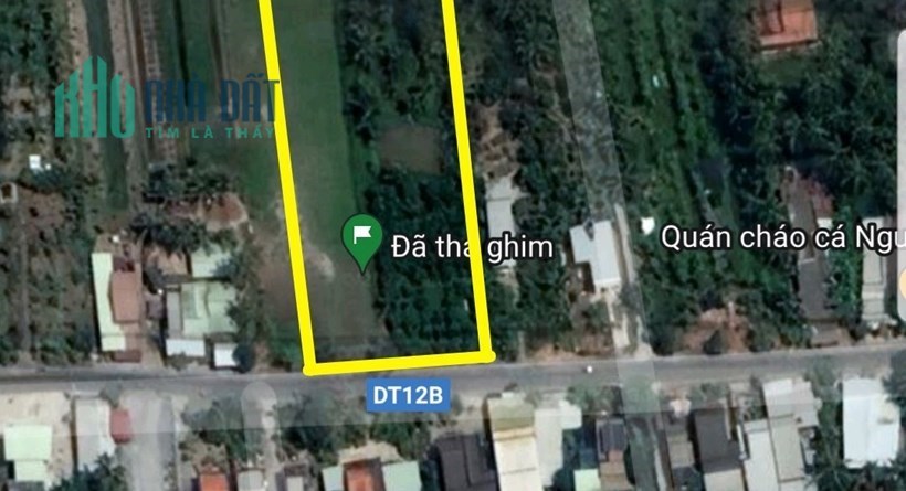 CHỦ GIẢM CHÀO LÔ ĐẤT 2 MẶT TIỀN TẠI TT VĨNH BÌNH, DT LỚN TIỀM NĂNG TẠI HUYỆN GÒ CÔNG TÂY
